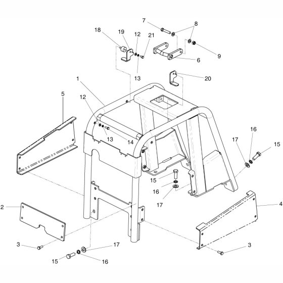Frame Assembly for RPC60
