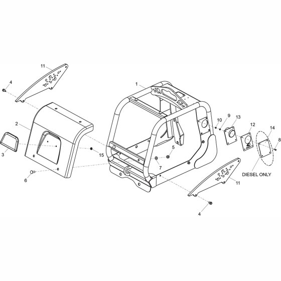 Frame Assembly for RPX35