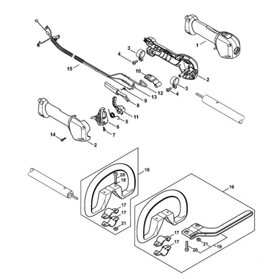 FS111 Handle Assembly