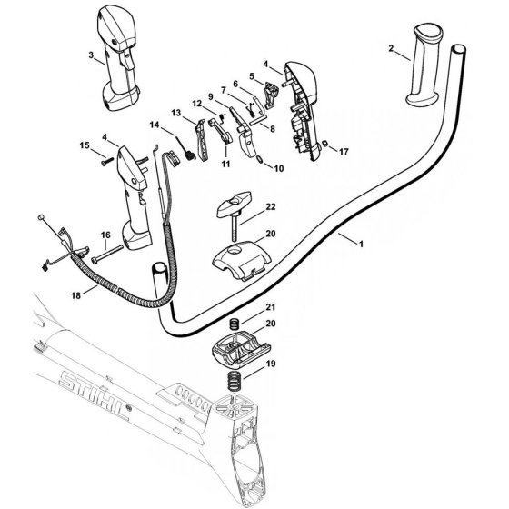 Bike Handle Assembly for FS311