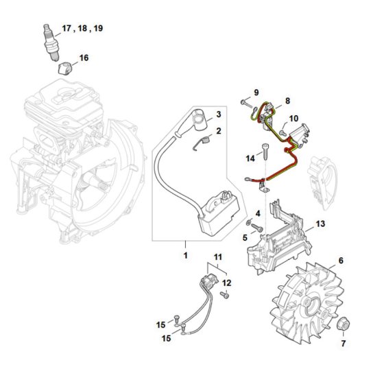Ignition System for Stihl FS 361C
