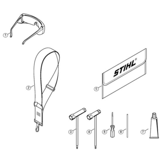 Stihl FS38 Brushcutter Tools