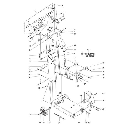 Handle Assembly for FS400 LVS