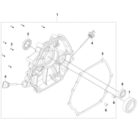 Crankcase Cover for FS400 LVS