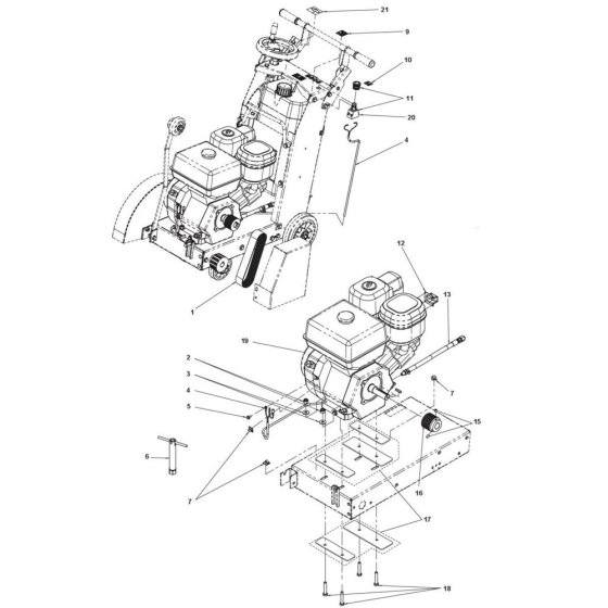 Engine Assembly for FS400 LVS