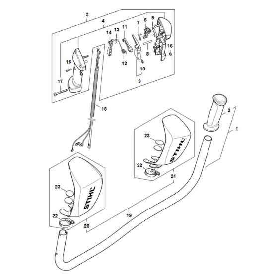 Bike Handle Assembly
