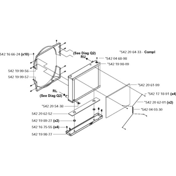 Radiator Assembly for FS4800