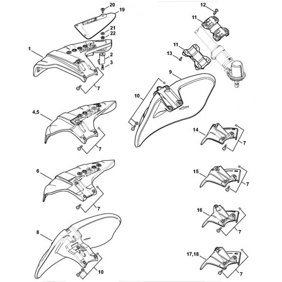 Deflector Assembly for Stihl