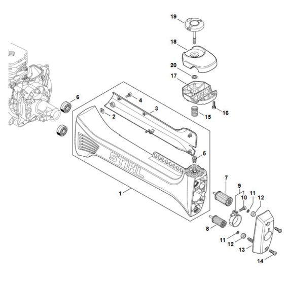 AV System for Stihl FS 491C