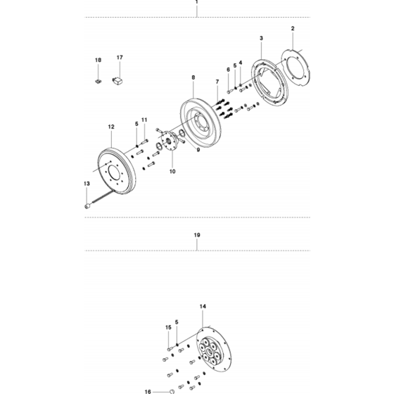 Clutch Assembly for FS5000
