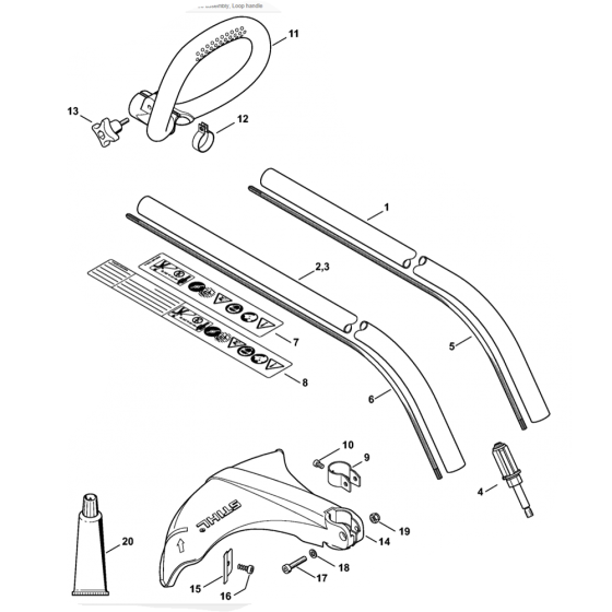 FS50 Drive Tube Assembly