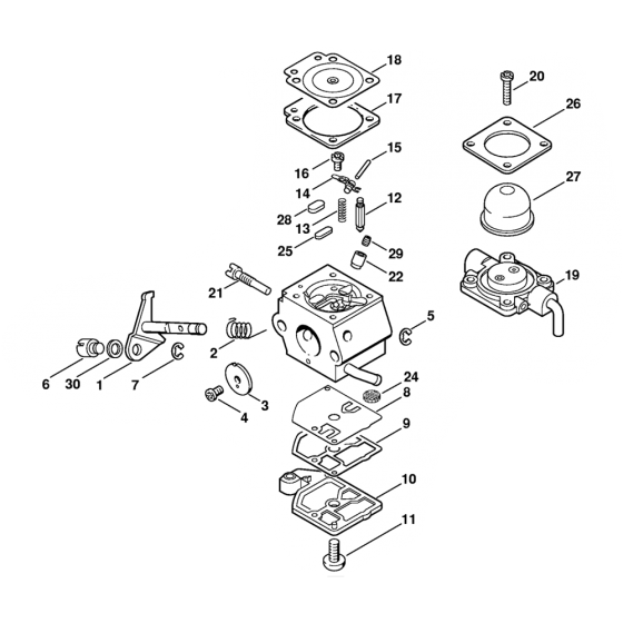 Stihl FS55 Carburetor