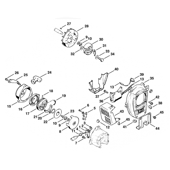 Stihl FS60 Rewind Starter