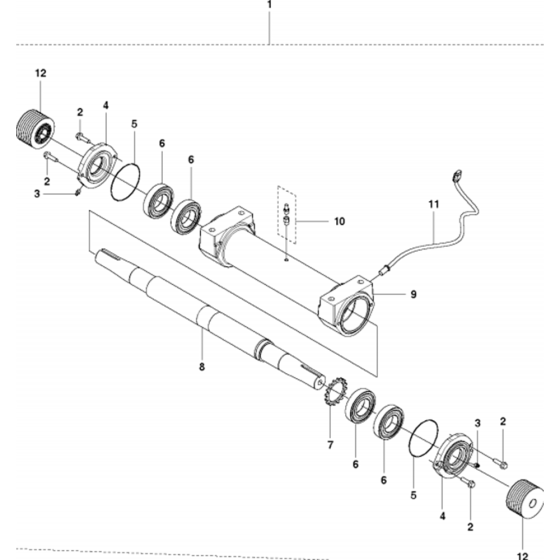 Blade Shaft-2 Assembly
