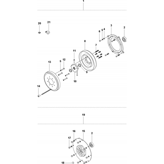 Clutch Assembly for Husqvarna FS7000