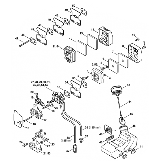 Stihl FS75 FS80 FS85 Parts