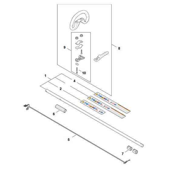 Drive Tube Assembly for Stihl