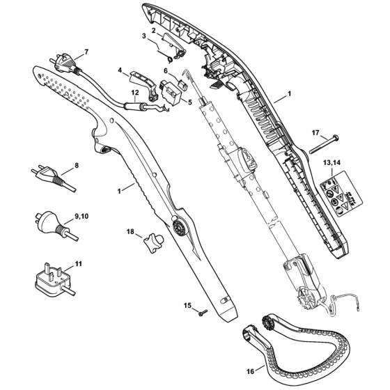 FSE52 Handle Housing Assembly
