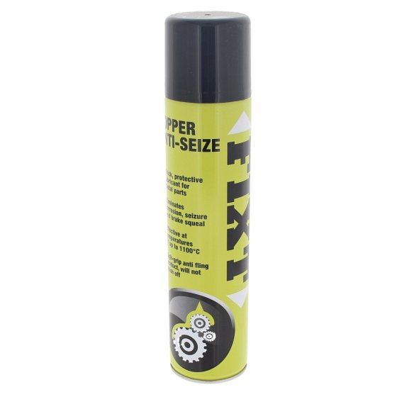 Copper Anti-Seize 400ml Aerosol for Metal Parts - FIXT High Temp Lubricant
