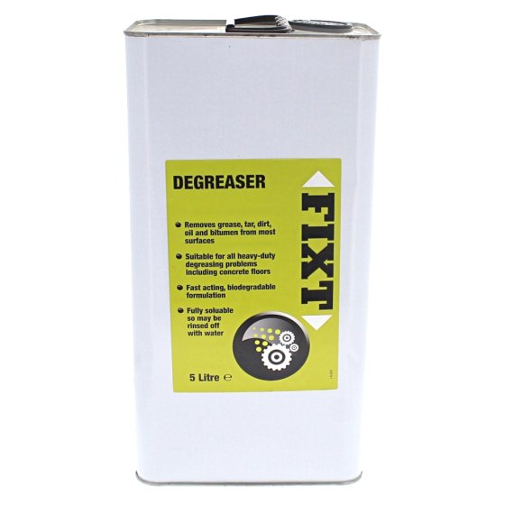 Engine Degreaser 5ltr Tin for Heavy Duty Cleaning by FIXT