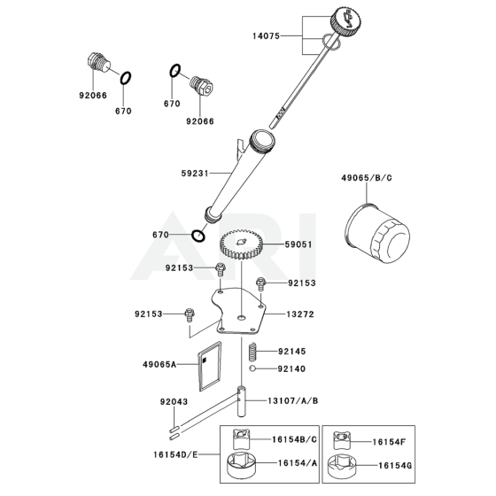 Lubrication Equipment for FX751V