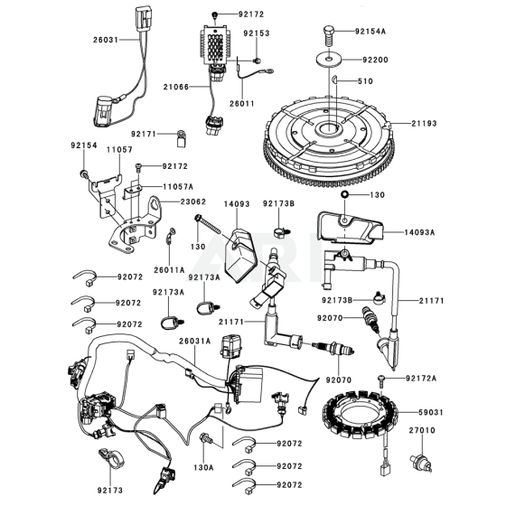 Electric Equipment for Kawasaki