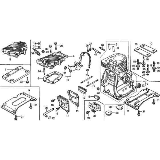 Cylinder Barrel & Head for G100K2