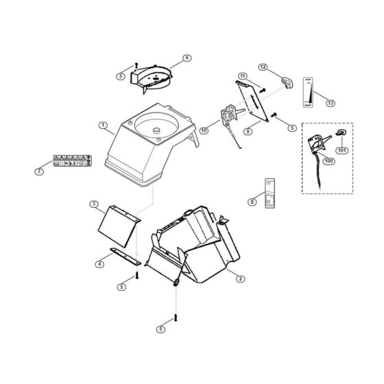 Housing Assembly for GB 370.2 S