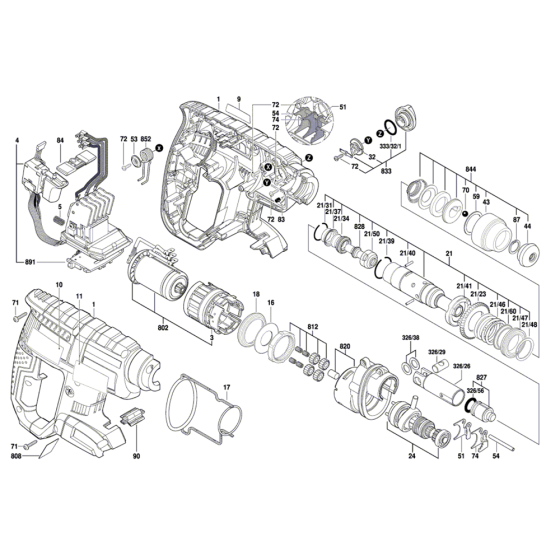 Cordless Rotary Hammer SDS Plus