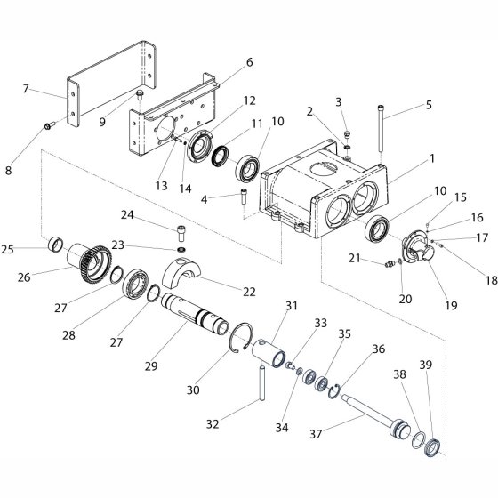 Gearbox Assembly for RPC55