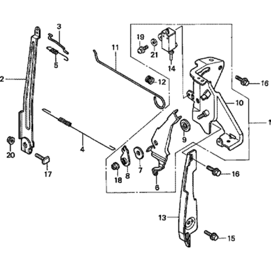 Control Assembly for Honda GC160A