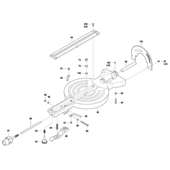 Bosch GCM 18V-216 Mitre Saw