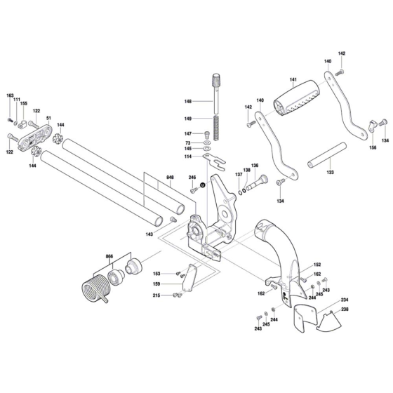 Slide Mitre Saw Assembly