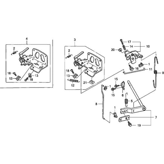 Control Assembly for Honda GCV520