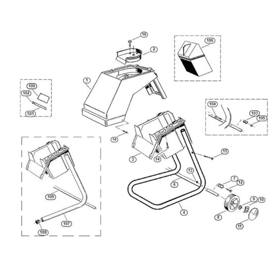 Housing Assembly for GE 220