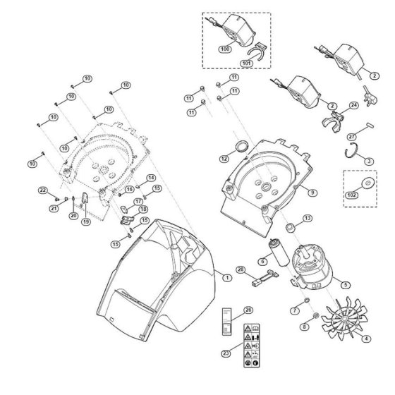 Electric Motor Housing