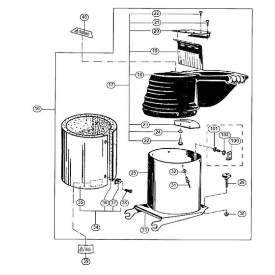 Feed Chute Assembly