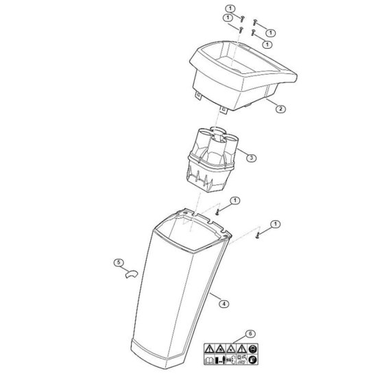 Funnel Assembly for Shredders