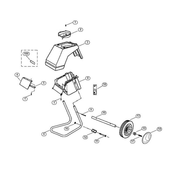 Housing Assembly for GE 365