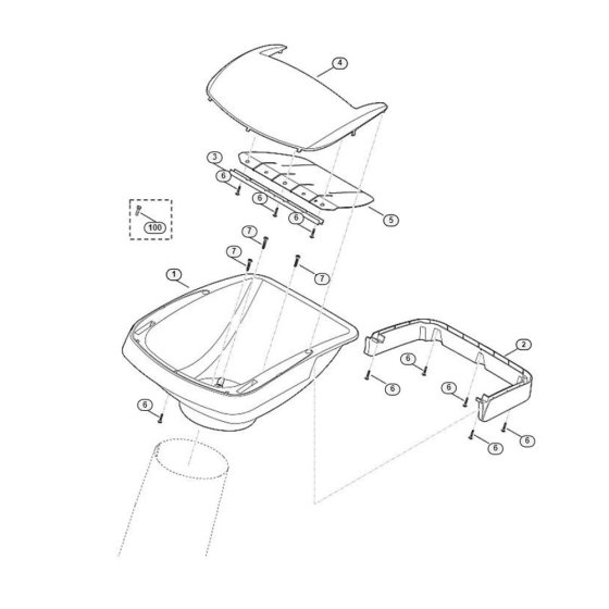 Funnel Upper Part Assembly