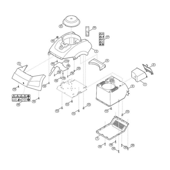 Housing Assembly for GE 450