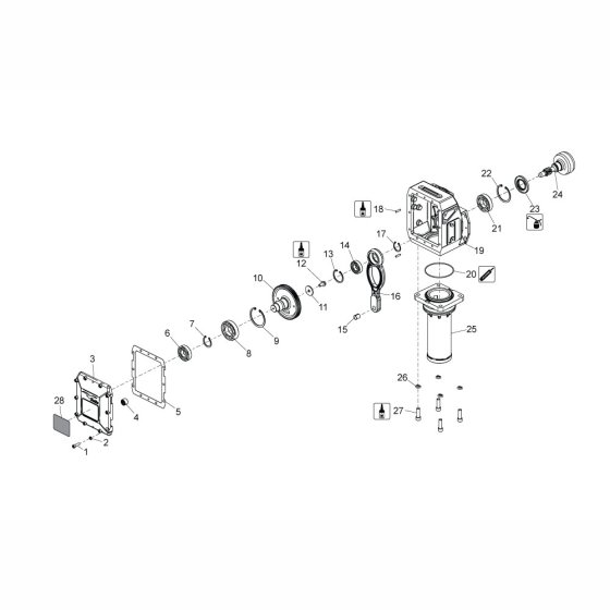 Gearbox Assembly for RTX50 & RTX60