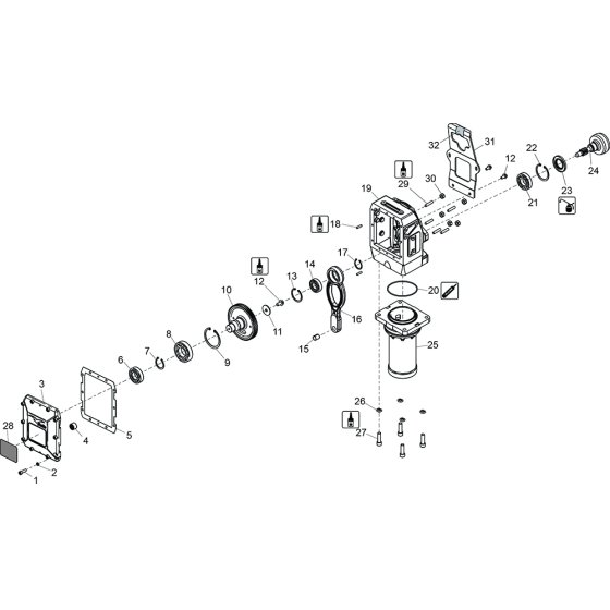 Gearbox Assembly for RTX Rammer