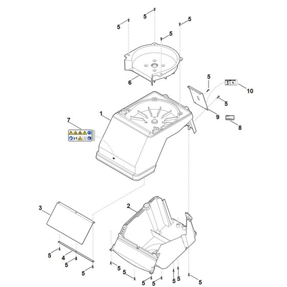 Stihl GH 370.1 S Housing