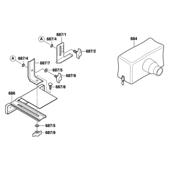 Planer Assembly for Bosch