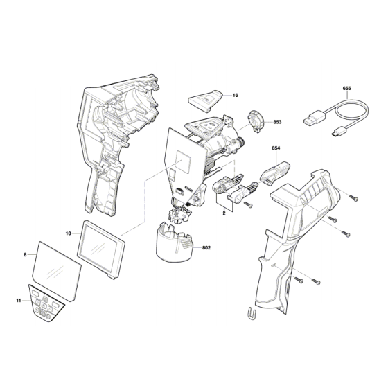 Thermo Detector Assembly