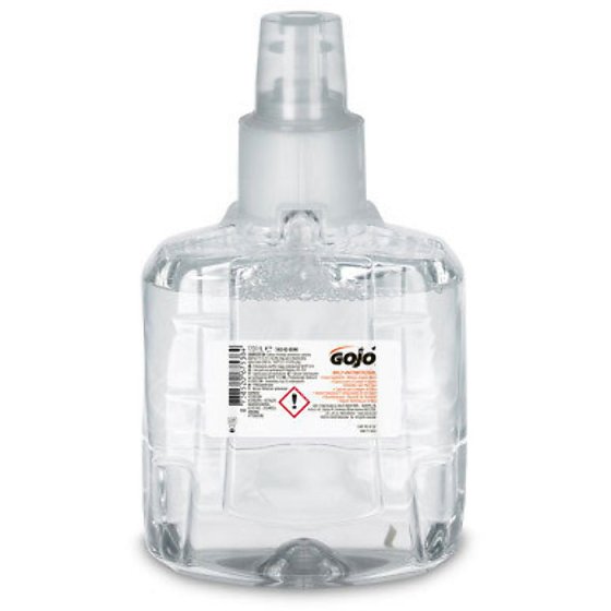 GOJO Mild Antimicrobial Hand Wash LTX Re-Fill Soap Fragrance free 1200 ml