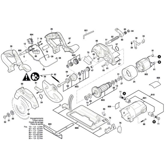 Circular Hand Saw Assembly