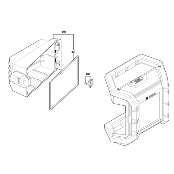 Cordless Torch Assembly