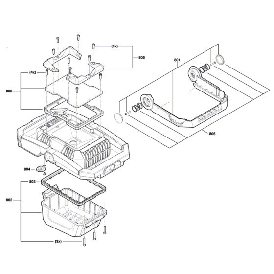 Cordless Torch Assembly